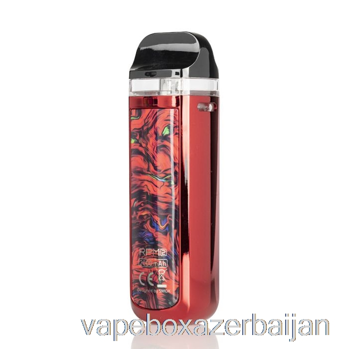E-Juice Vape SMOK RPM 2 80W Pod Mod Kit Red